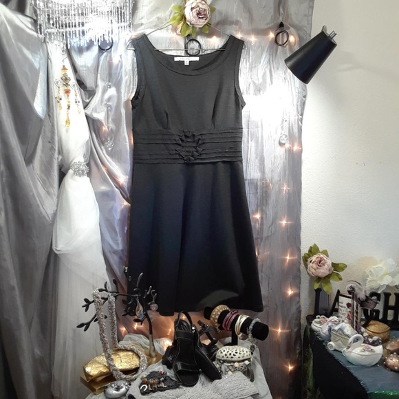 Max Studio Dresses & Skirts - Max Studio Charcoal Grey Dress w/Side Zipper Sz M